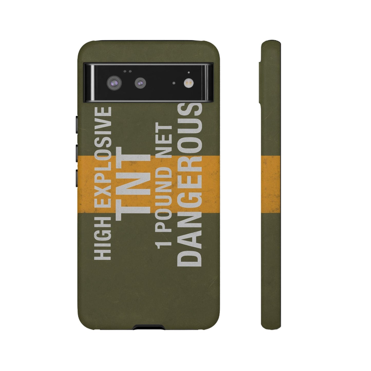 K-Factor Supply Co Demo Block 1lb TNT Tough Android Case Google Pixel 6 / Matte