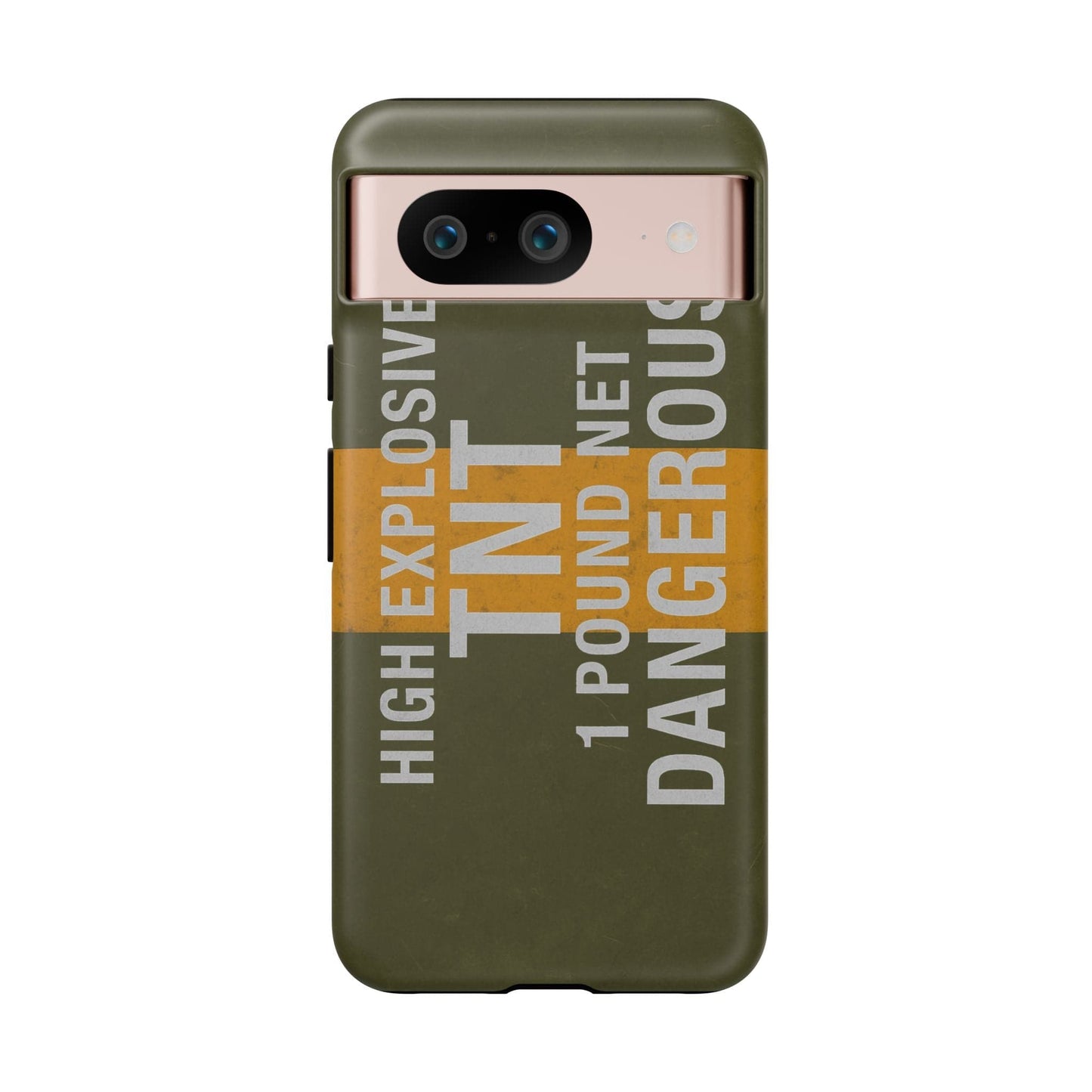 K-Factor Supply Co Demo Block 1lb TNT Tough Android Case Google Pixel 8 / Matte