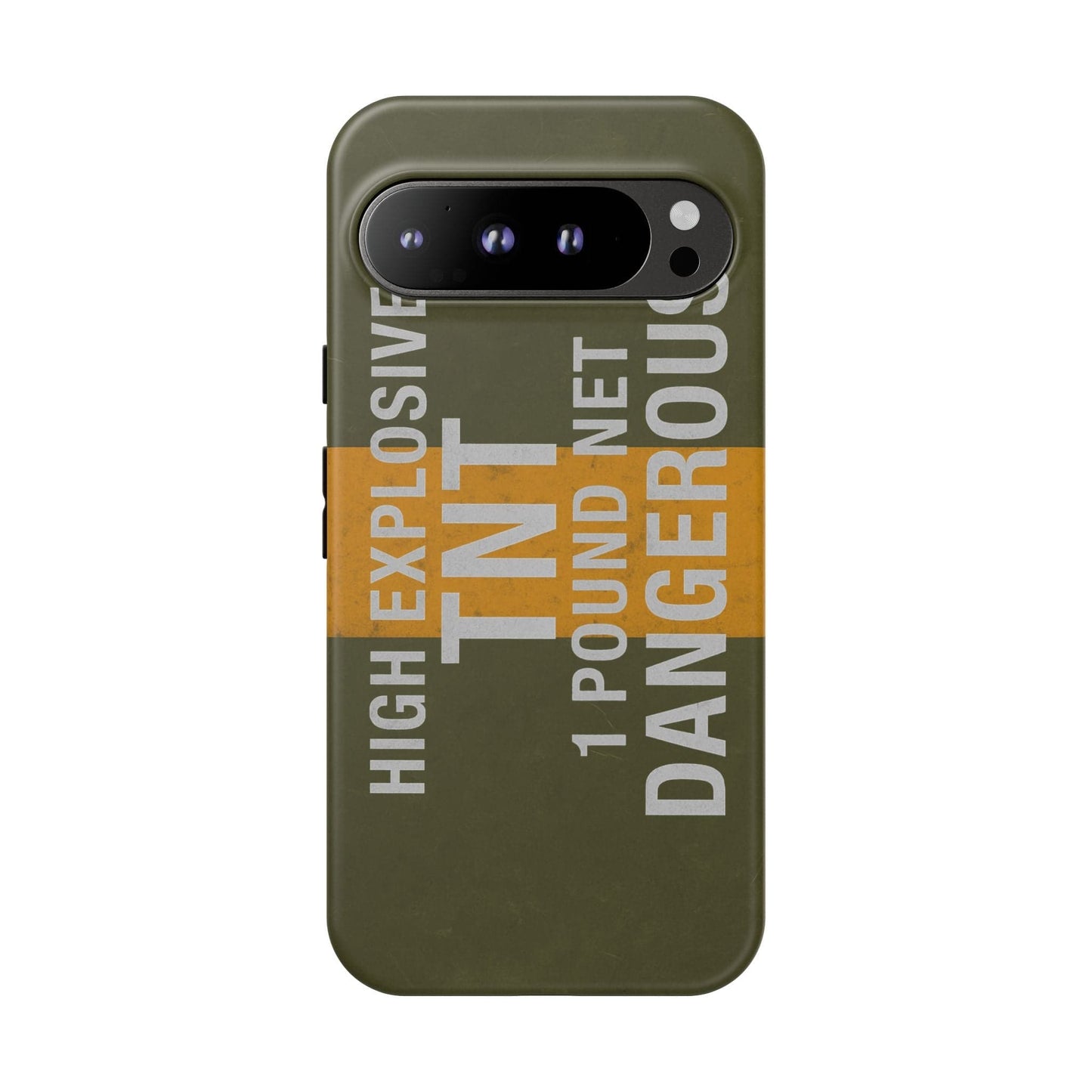 K-Factor Supply Co Demo Block 1lb TNT Tough Android Case Google Pixel 9 Pro XL / Matte