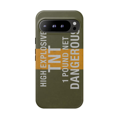 K-Factor Supply Co Demo Block 1lb TNT Tough Android Case Google Pixel 9 Pro XL / Matte