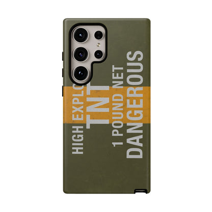 K-Factor Supply Co Demo Block 1lb TNT Tough Android Case Samsung Galaxy S24 Ultra / Matte