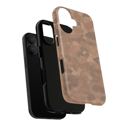 K-Factor Supply Co Desert Tortoise K-Mouflage Tough Magnetic iPhone Case