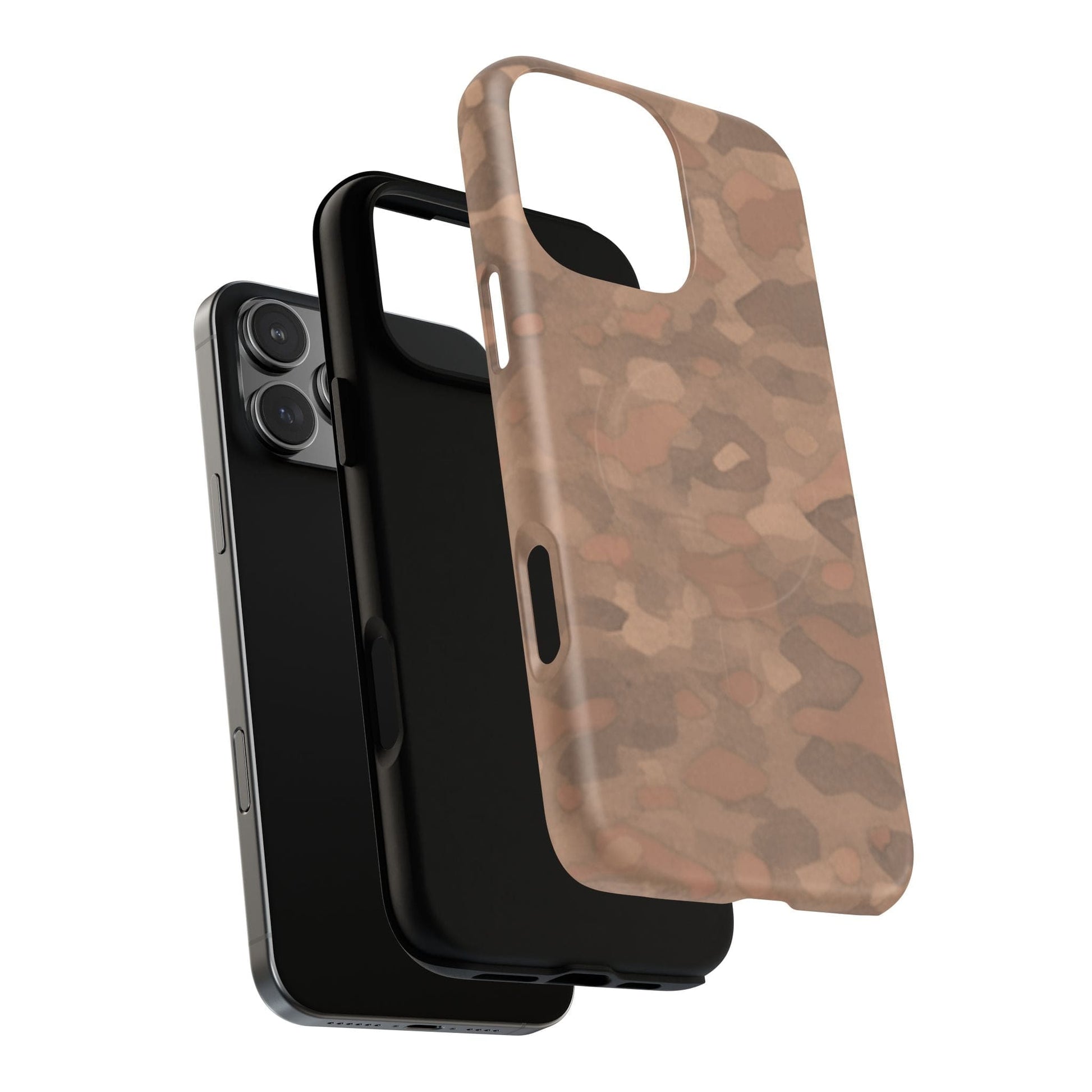 K-Factor Supply Co Desert Tortoise K-Mouflage Tough Magnetic iPhone Case