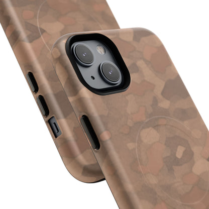 K-Factor Supply Co Desert Tortoise K-Mouflage Tough Magnetic iPhone Case