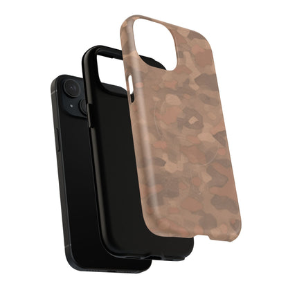 K-Factor Supply Co Desert Tortoise K-Mouflage Tough Magnetic iPhone Case
