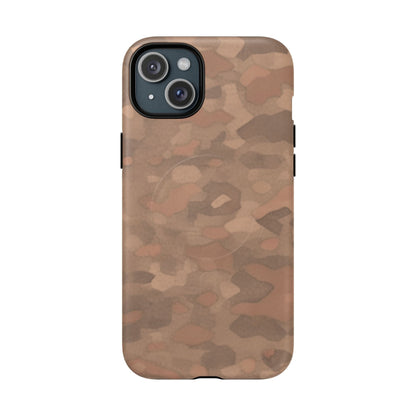 K-Factor Supply Co Desert Tortoise K-Mouflage Tough Magnetic iPhone Case iPhone 15 Plus