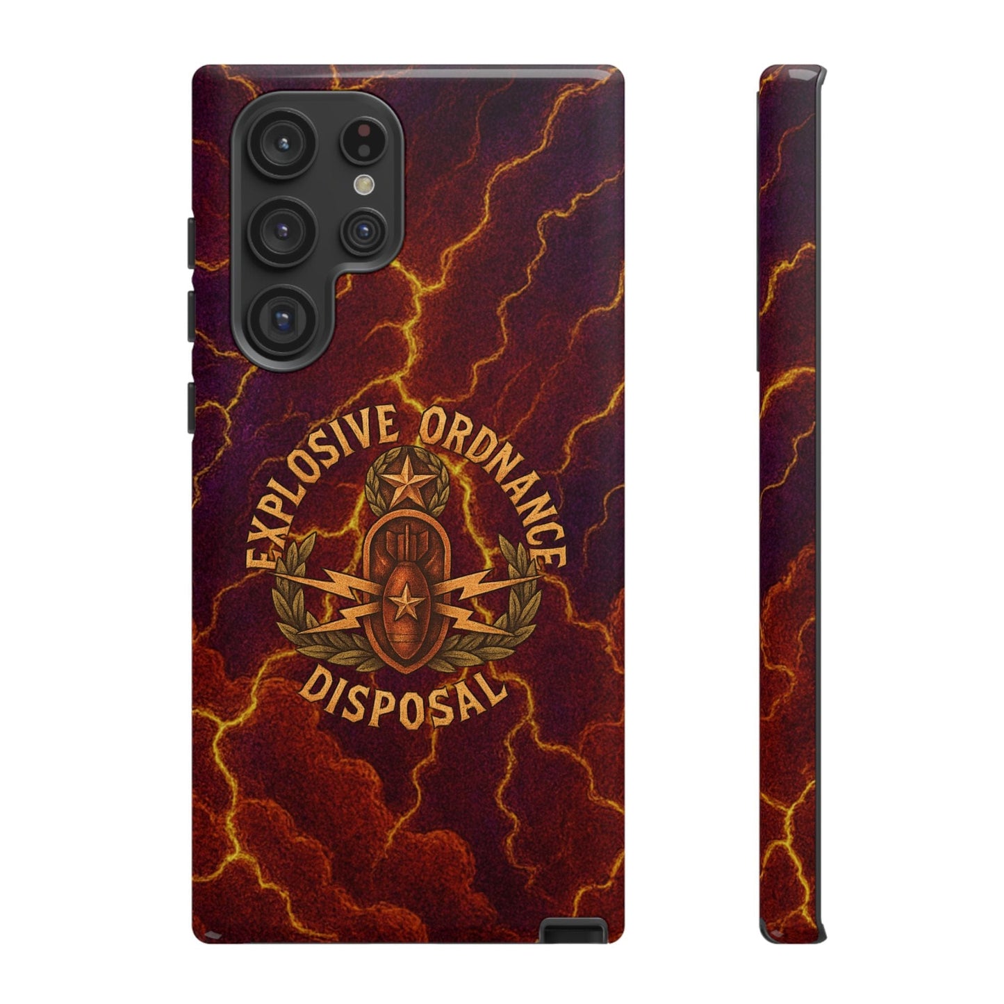 K-Factor Supply Co EOD - Thunder Gods Tough Android Case Samsung Galaxy S22 Ultra / Glossy