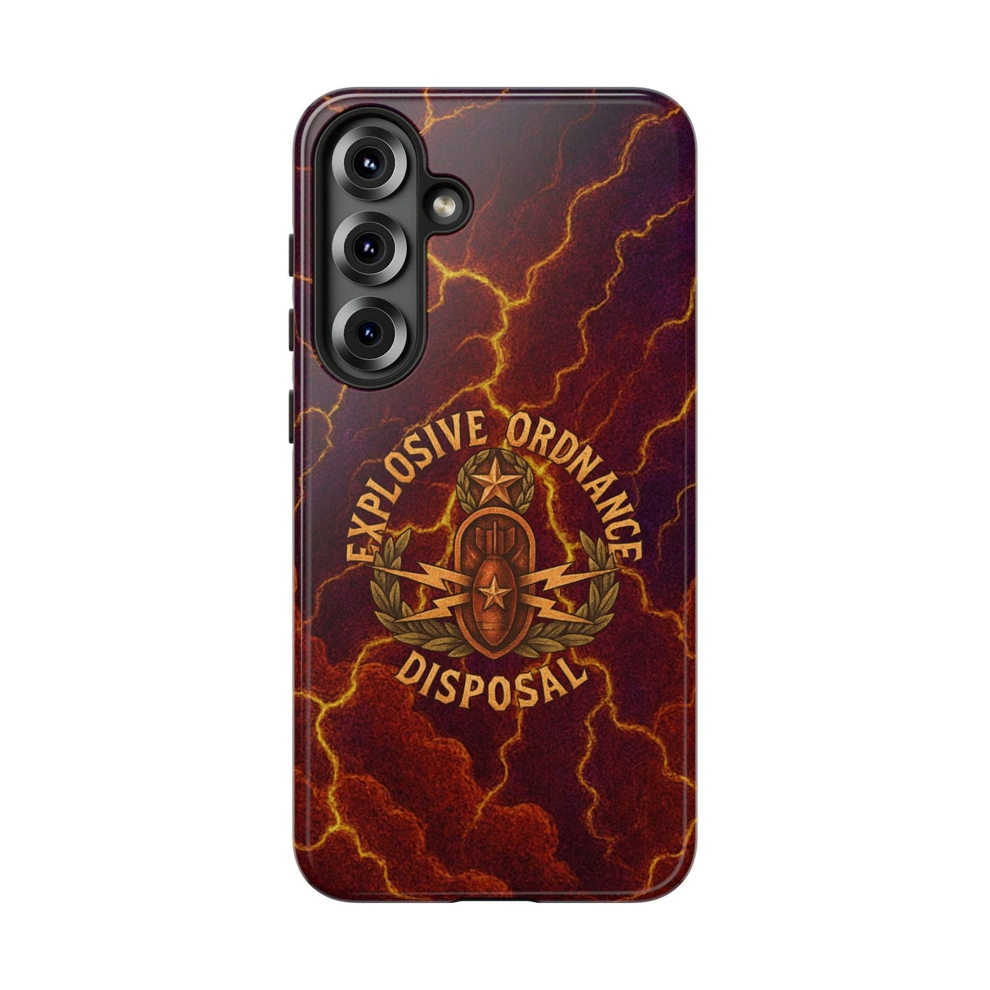 K-Factor Supply Co EOD - Thunder Gods Tough Android Case Samsung Galaxy S25 Plus / Glossy