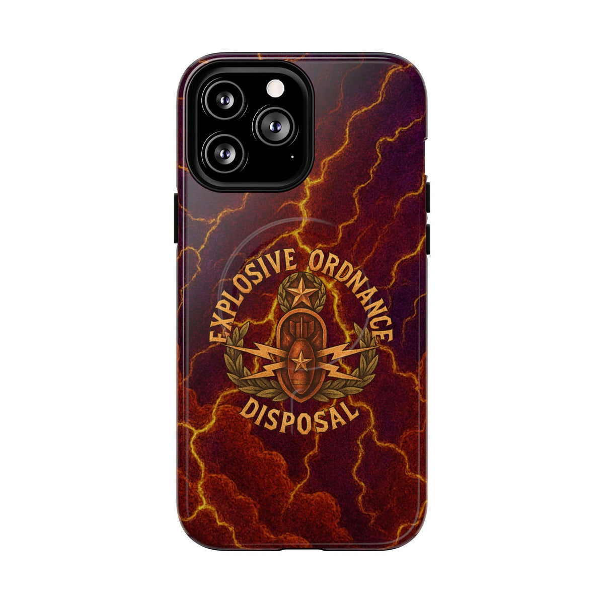 K-Factor Supply Co EOD - Thunder Gods Tough Magnetic iPhone Case iPhone 13 Pro Max / Glossy