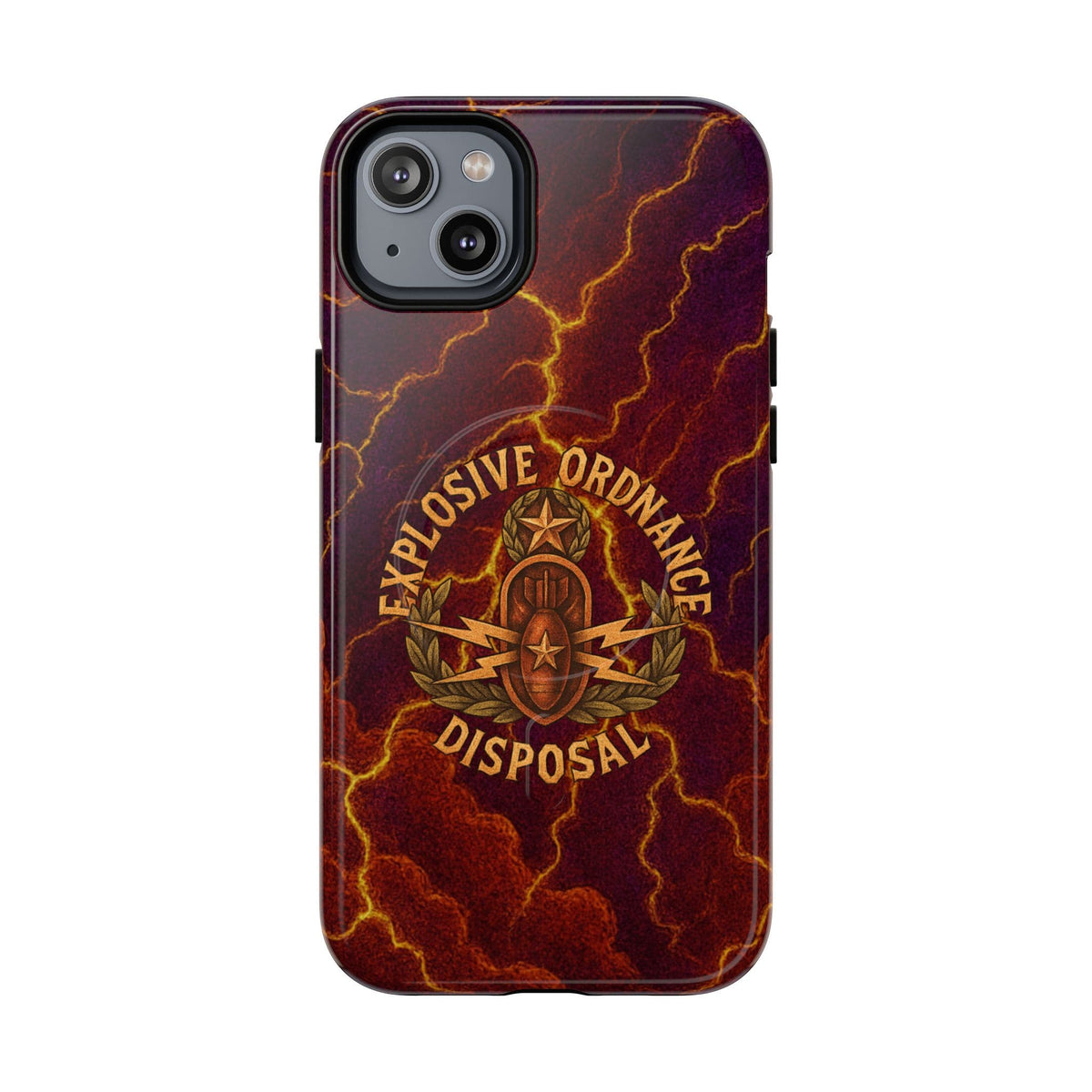 K-Factor Supply Co EOD - Thunder Gods Tough Magnetic iPhone Case iPhone 14 Plus / Glossy