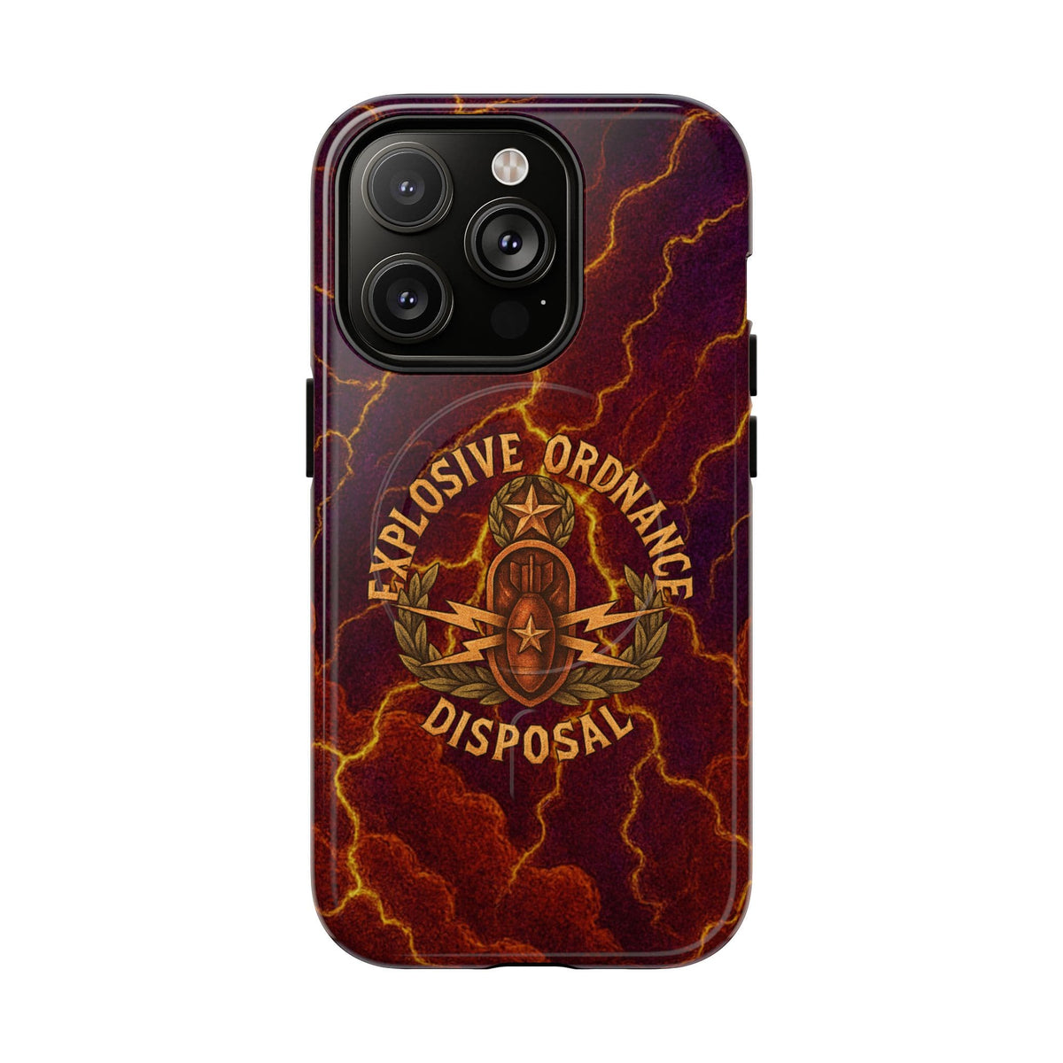 K-Factor Supply Co EOD - Thunder Gods Tough Magnetic iPhone Case iPhone 14 Pro / Glossy