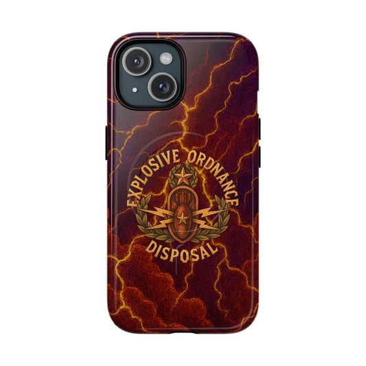 K-Factor Supply Co EOD - Thunder Gods Tough Magnetic iPhone Case iPhone 15 / Glossy