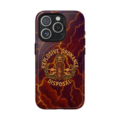 K-Factor Supply Co EOD - Thunder Gods Tough Magnetic iPhone Case iPhone 15 Pro / Glossy
