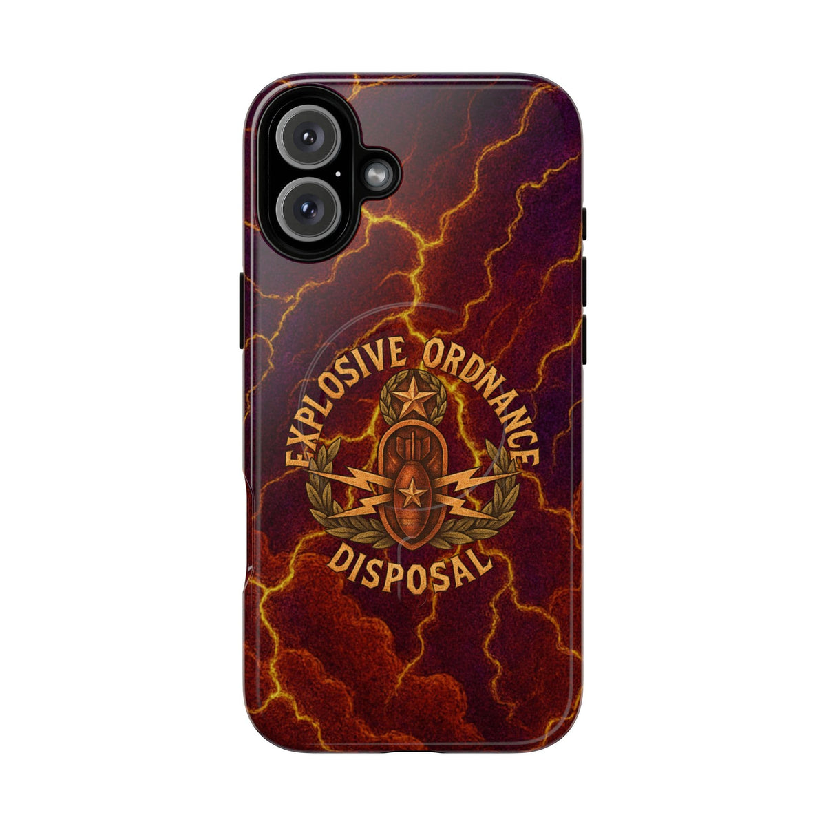 K-Factor Supply Co EOD - Thunder Gods Tough Magnetic iPhone Case iPhone 16 Plus / Glossy