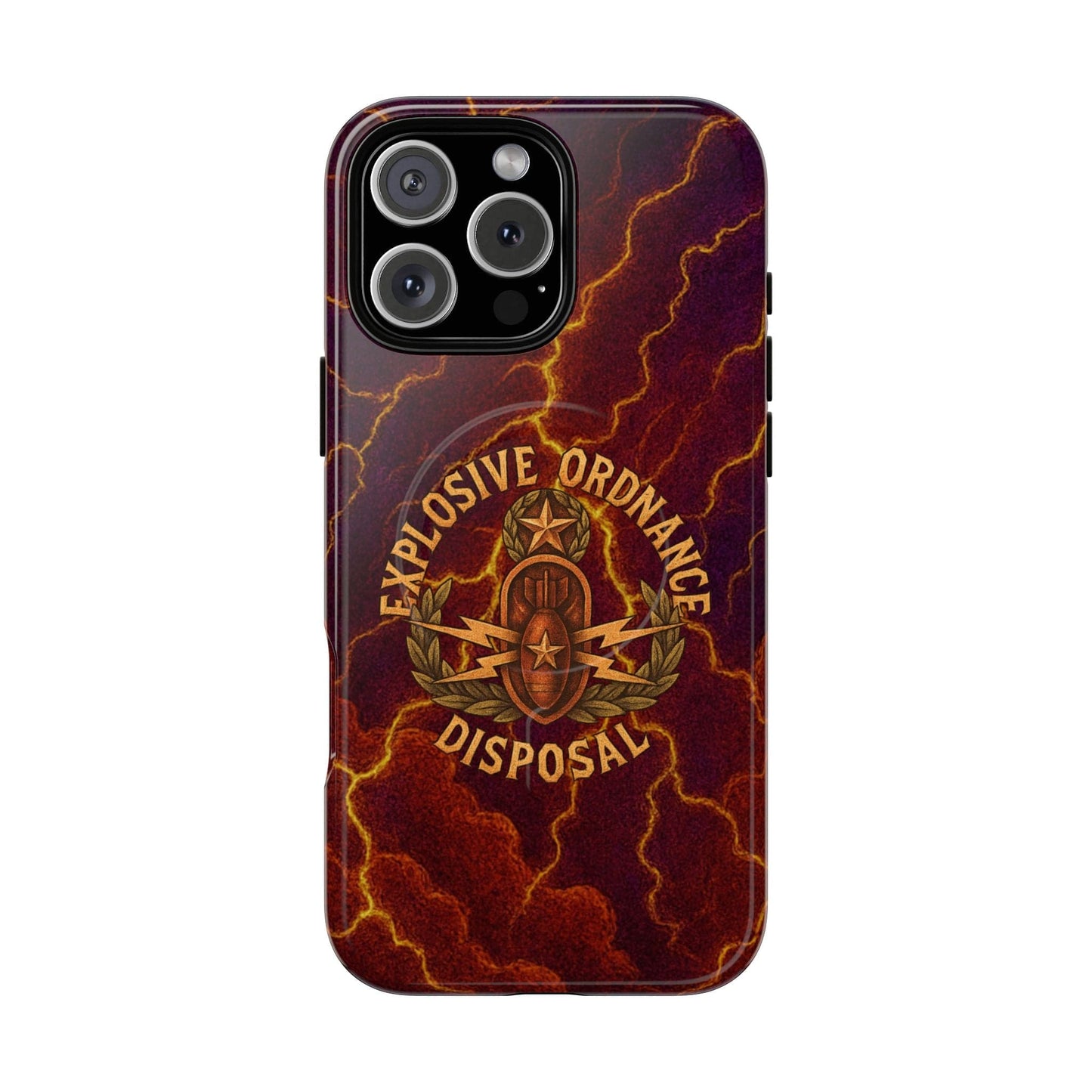 K-Factor Supply Co EOD - Thunder Gods Tough Magnetic iPhone Case iPhone 16 Pro Max