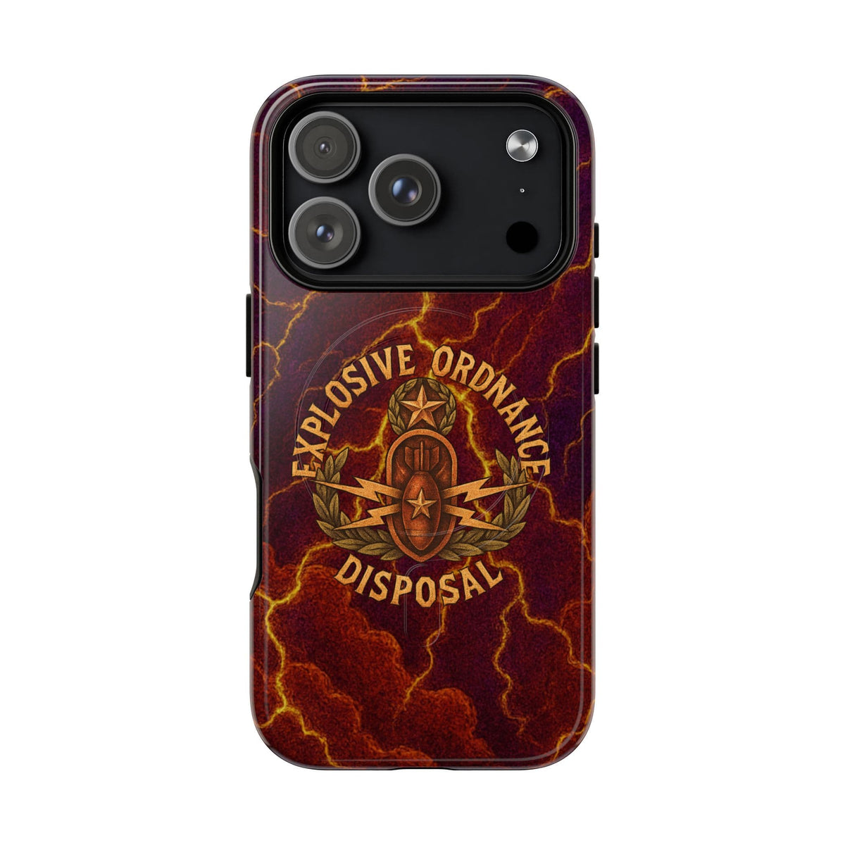 K-Factor Supply Co EOD - Thunder Gods Tough Magnetic iPhone Case iPhone 17 Pro / Glossy