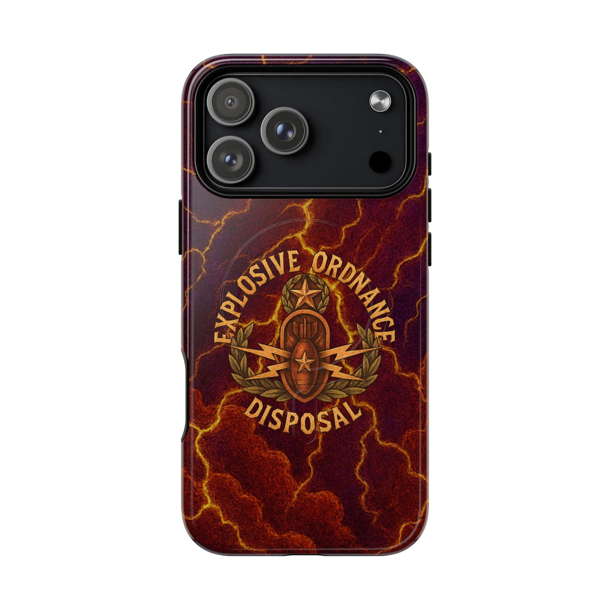 K-Factor Supply Co EOD - Thunder Gods Tough Magnetic iPhone Case iPhone 17 Pro Max / Glossy