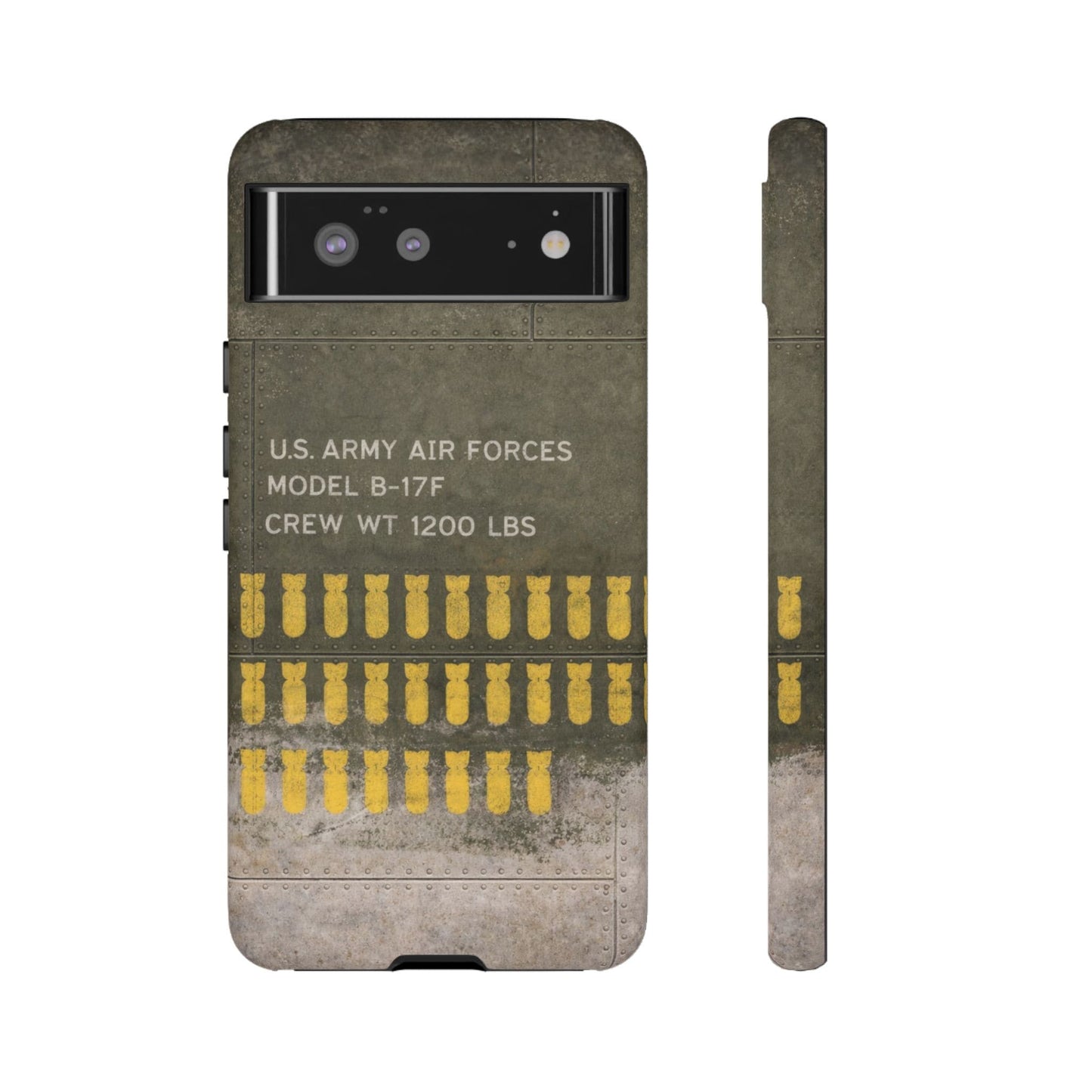 K-Factor Supply Co Flying Fortress Tough Android Case Google Pixel 6 / Matte