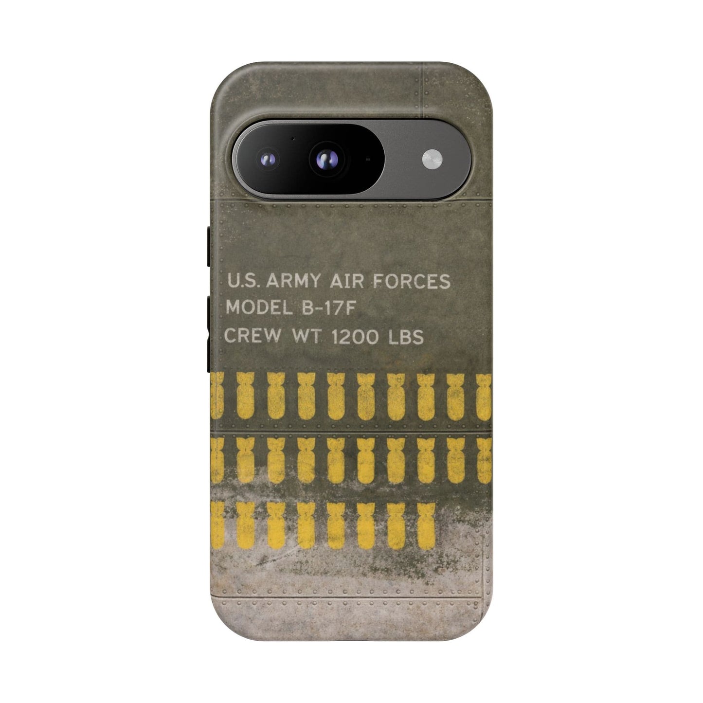 K-Factor Supply Co Flying Fortress Tough Android Case Google Pixel 9 / Matte