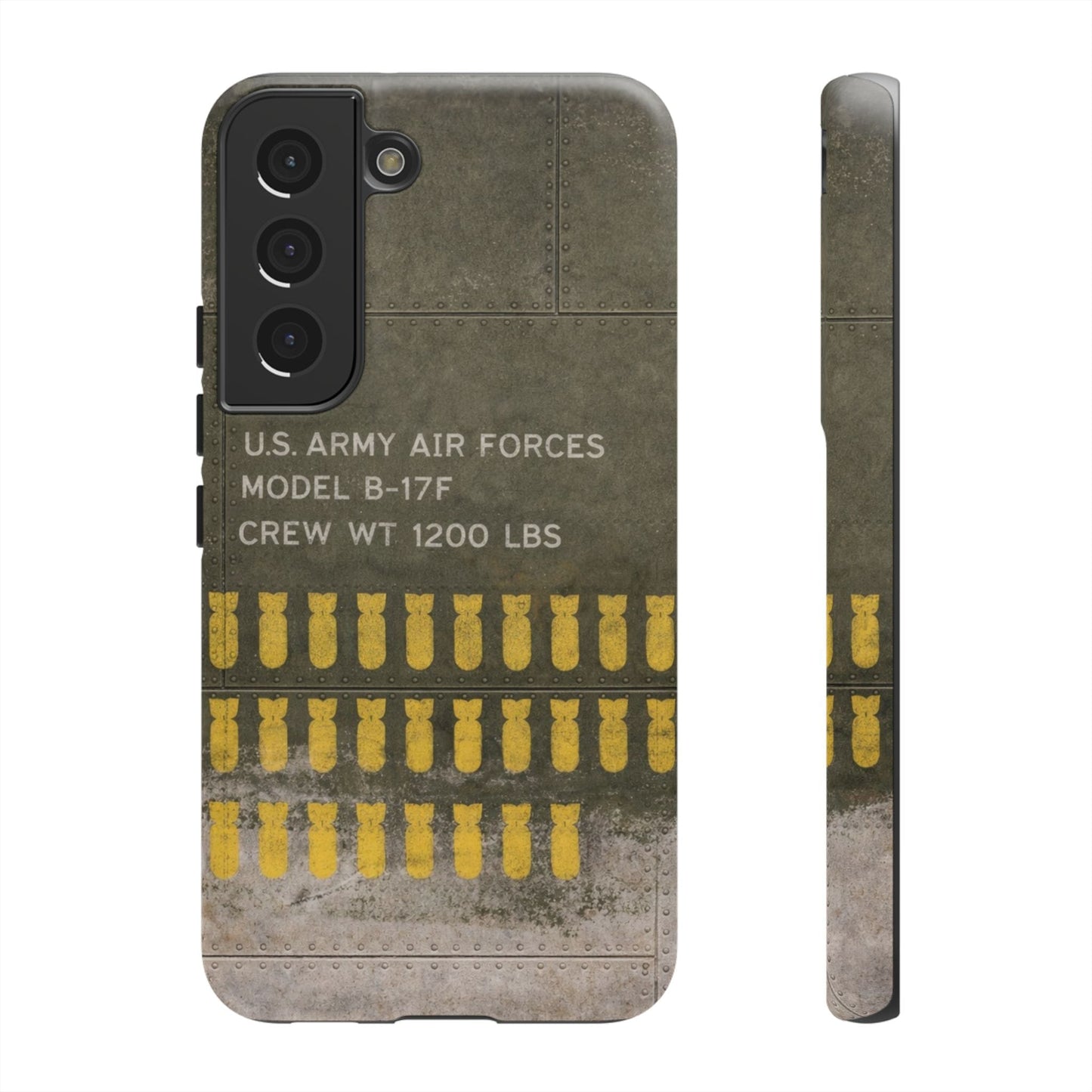 K-Factor Supply Co Flying Fortress Tough Android Case Samsung Galaxy S22 / Matte