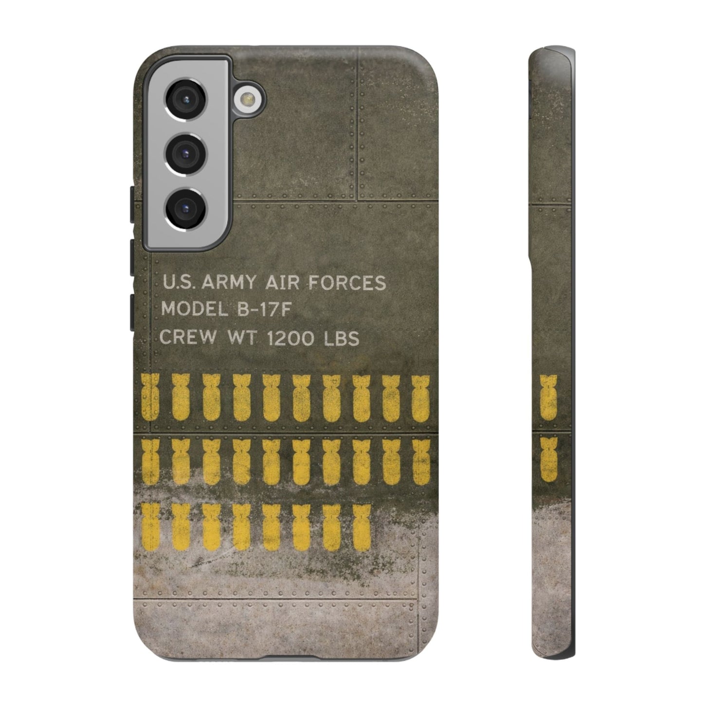 K-Factor Supply Co Flying Fortress Tough Android Case Samsung Galaxy S22 Plus / Matte