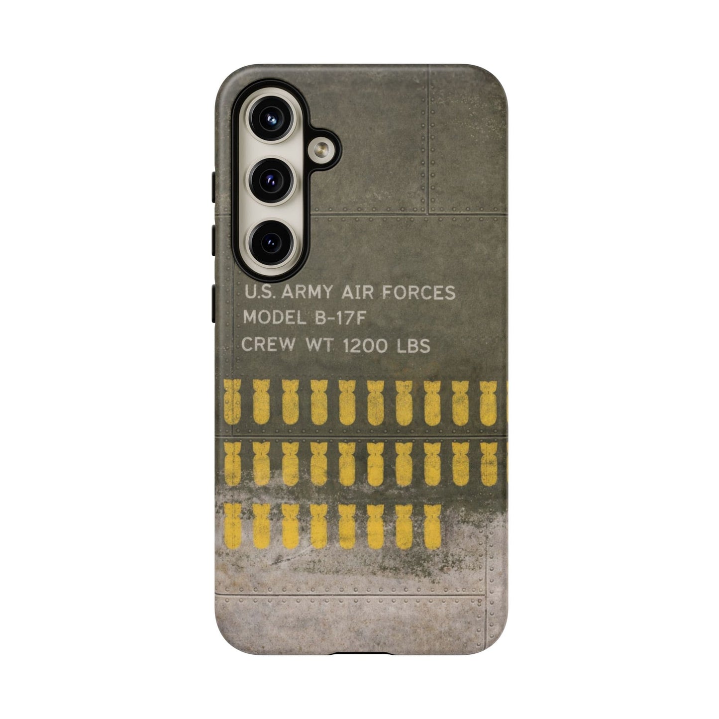 K-Factor Supply Co Flying Fortress Tough Android Case Samsung Galaxy S24 Plus / Matte