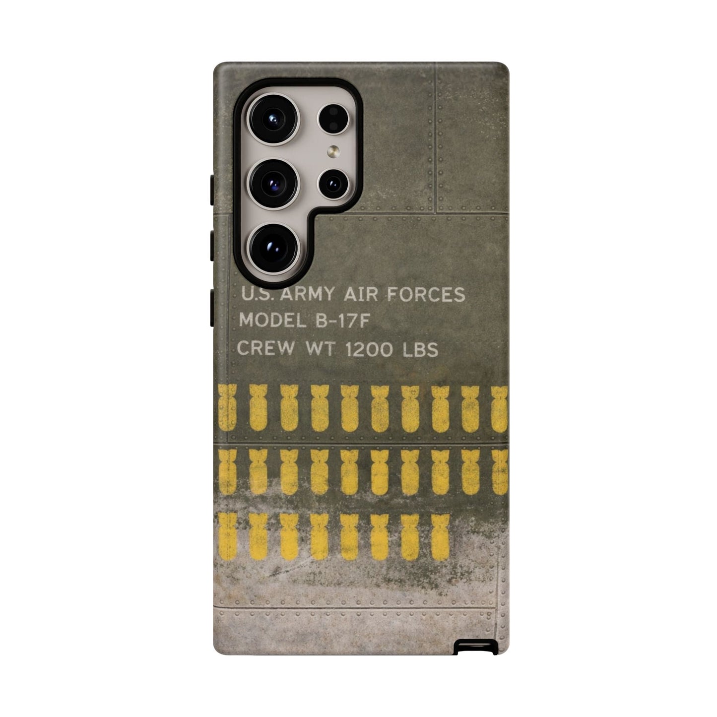 K-Factor Supply Co Flying Fortress Tough Android Case Samsung Galaxy S24 Ultra