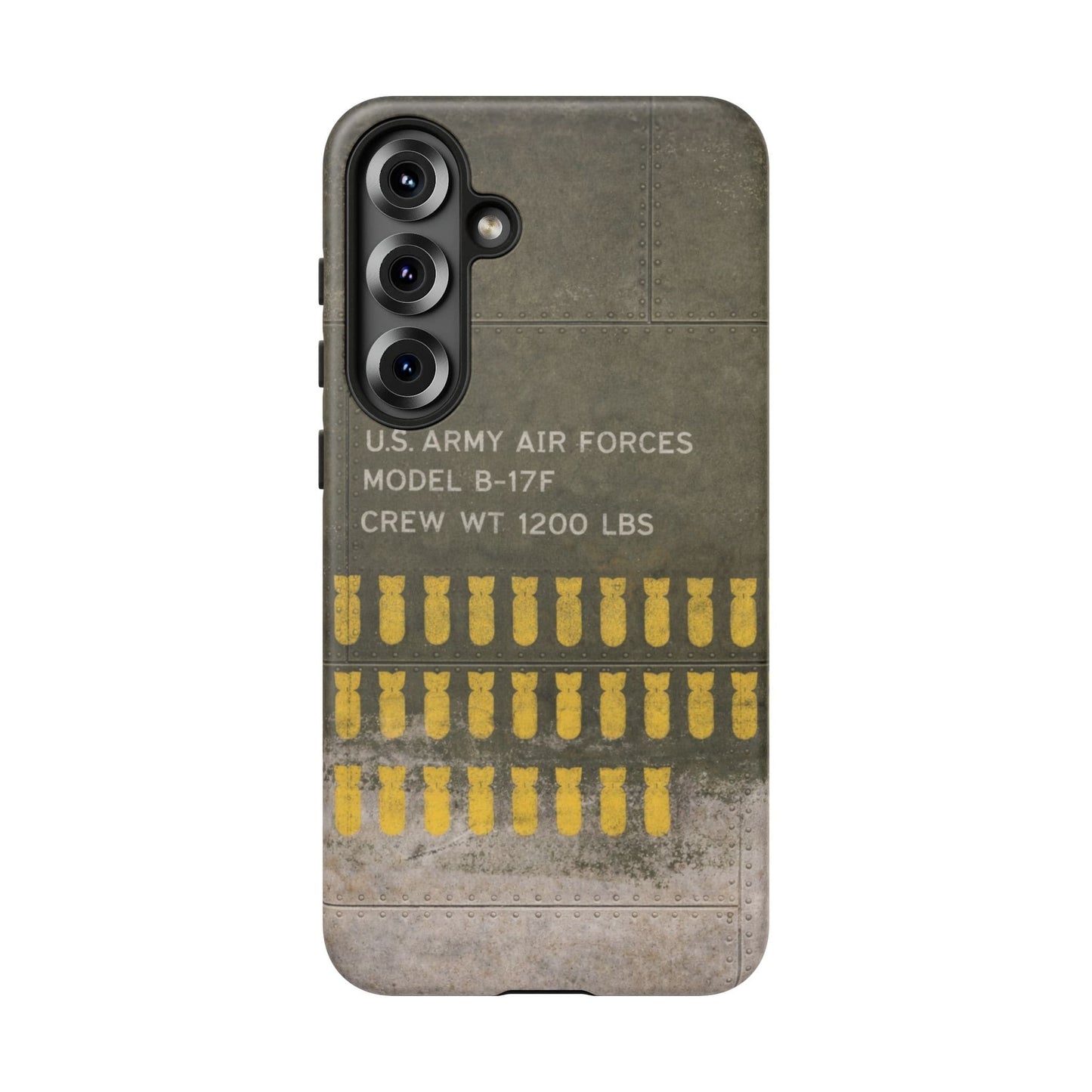 K-Factor Supply Co Flying Fortress Tough Android Case Samsung Galaxy S25 Plus / Matte