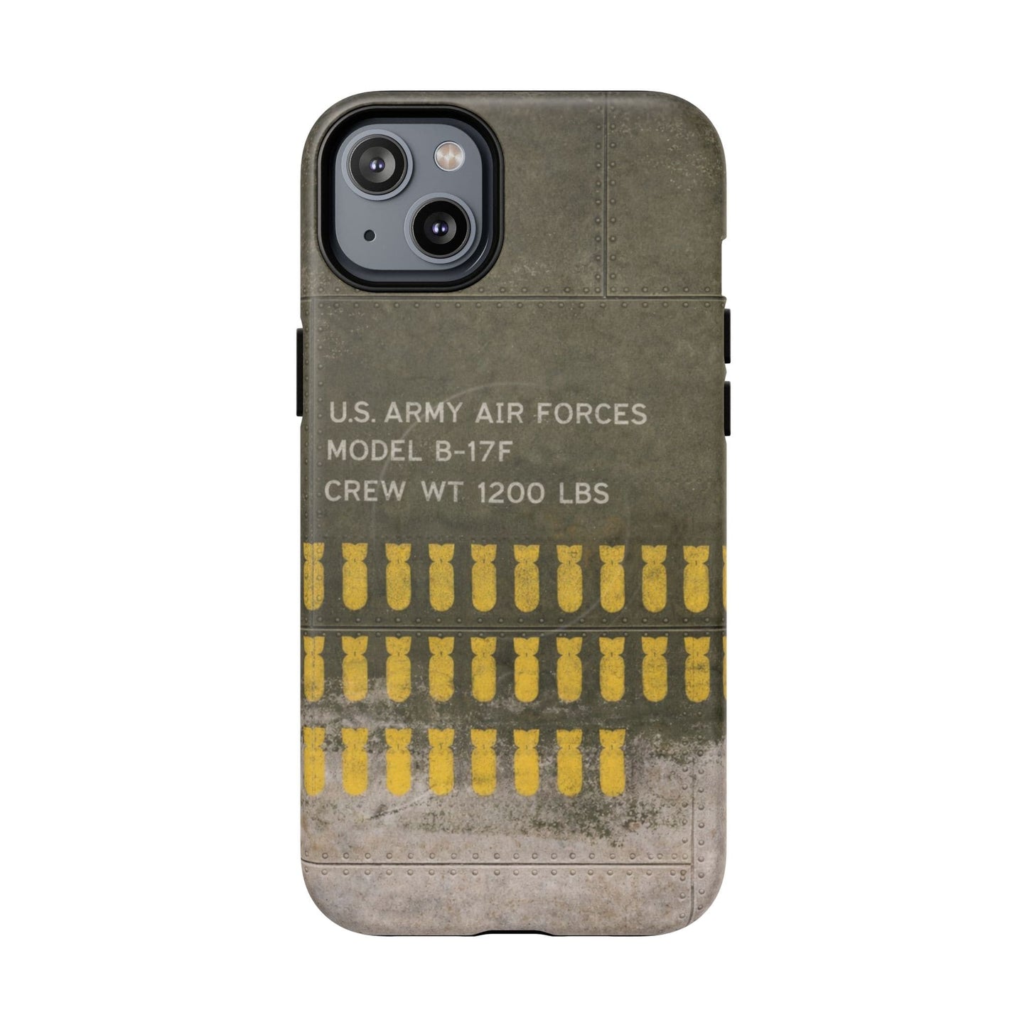 K-Factor Supply Co Flying Fortress Tough Magnetic iPhone Case iPhone 14 Plus