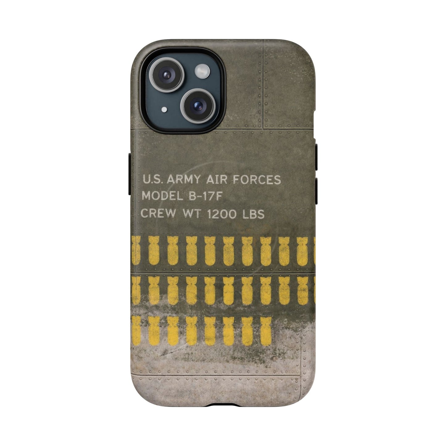 K-Factor Supply Co Flying Fortress Tough Magnetic iPhone Case iPhone 15