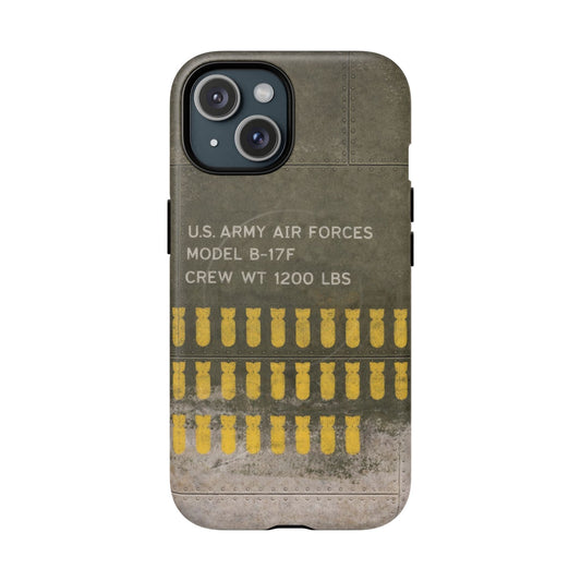 K-Factor Supply Co Flying Fortress Tough Magnetic iPhone Case iPhone 15 / Matte