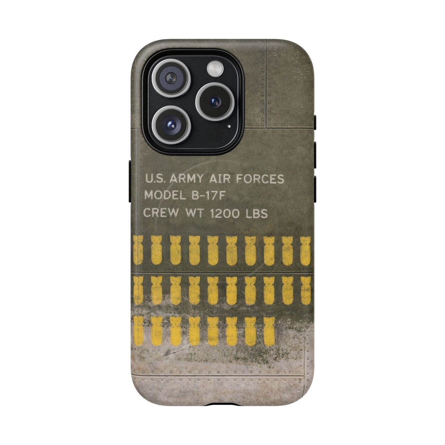 K-Factor Supply Co Flying Fortress Tough Magnetic iPhone Case iPhone 15 Pro