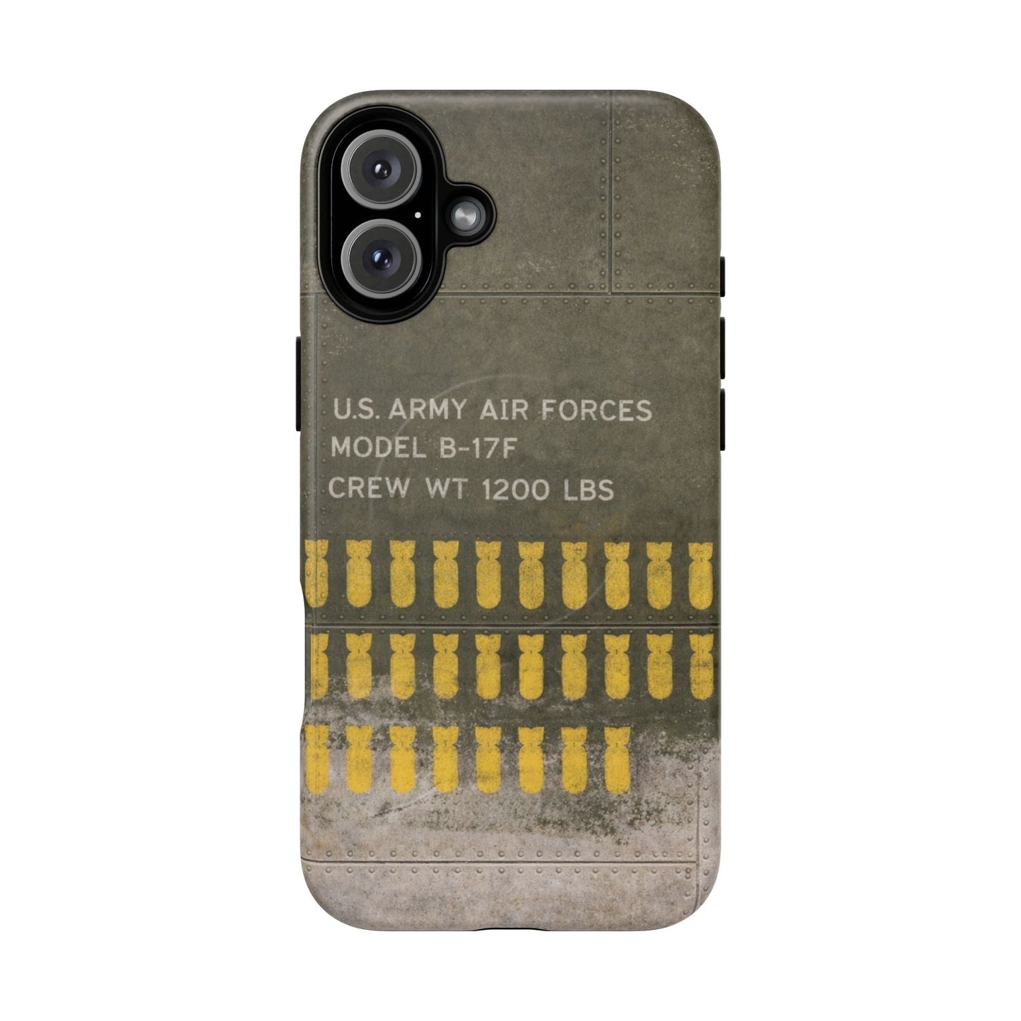K-Factor Supply Co Flying Fortress Tough Magnetic iPhone Case iPhone 16 Plus