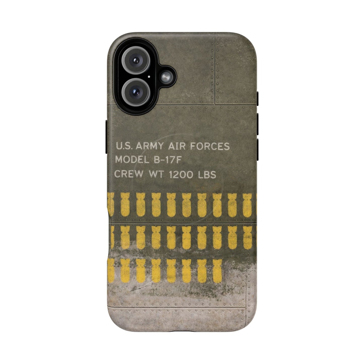 K-Factor Supply Co Flying Fortress Tough Magnetic iPhone Case iPhone 16 Plus