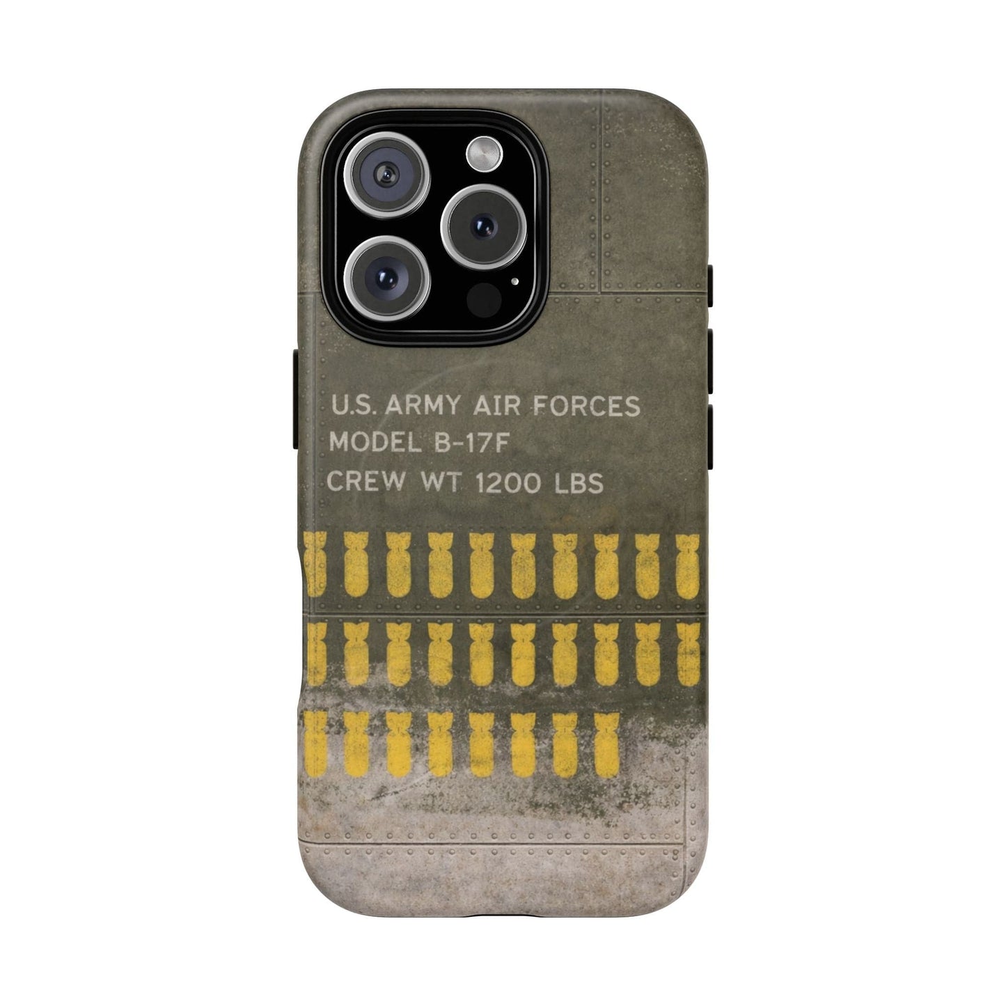 K-Factor Supply Co Flying Fortress Tough Magnetic iPhone Case iPhone 16 Pro