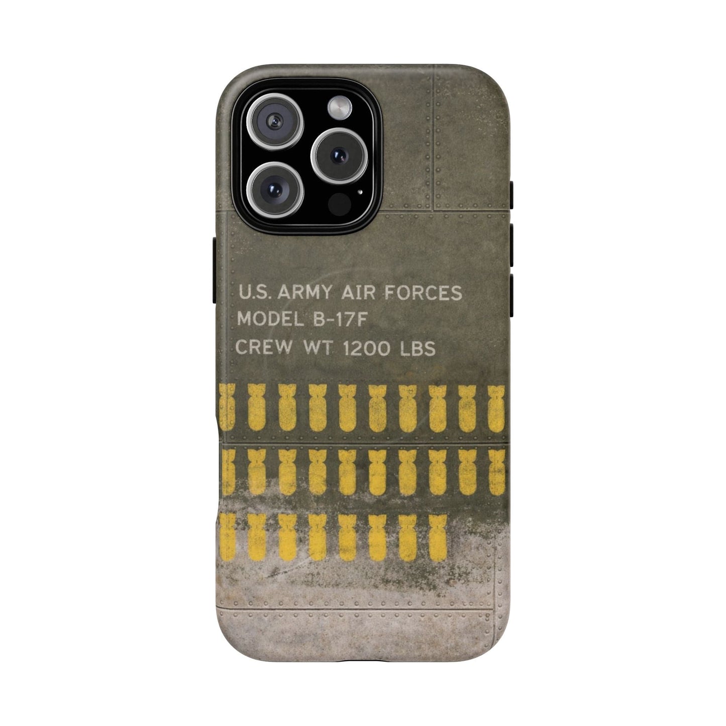 K-Factor Supply Co Flying Fortress Tough Magnetic iPhone Case iPhone 16 Pro Max
