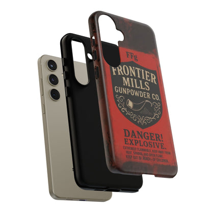 K-Factor Supply Co Frontier Mills Black Powder Tough Android Case