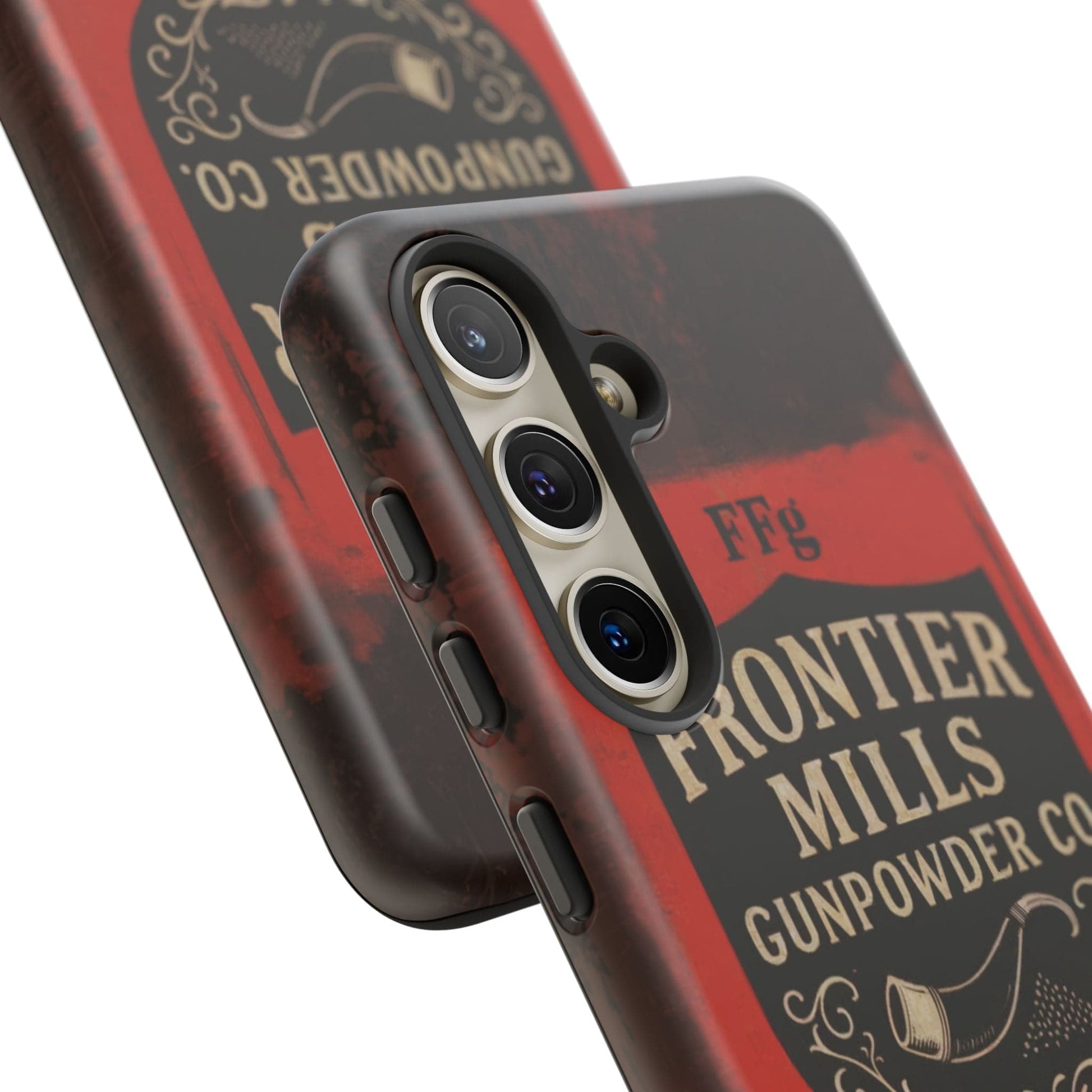 K-Factor Supply Co Frontier Mills Black Powder Tough Android Case