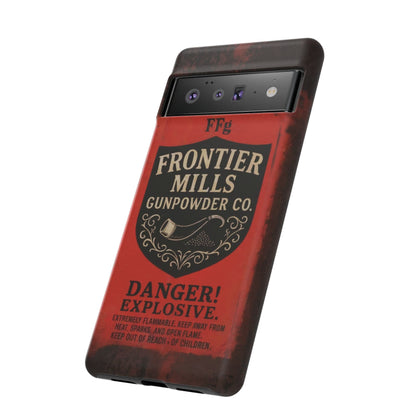 K-Factor Supply Co Frontier Mills Black Powder Tough Android Case
