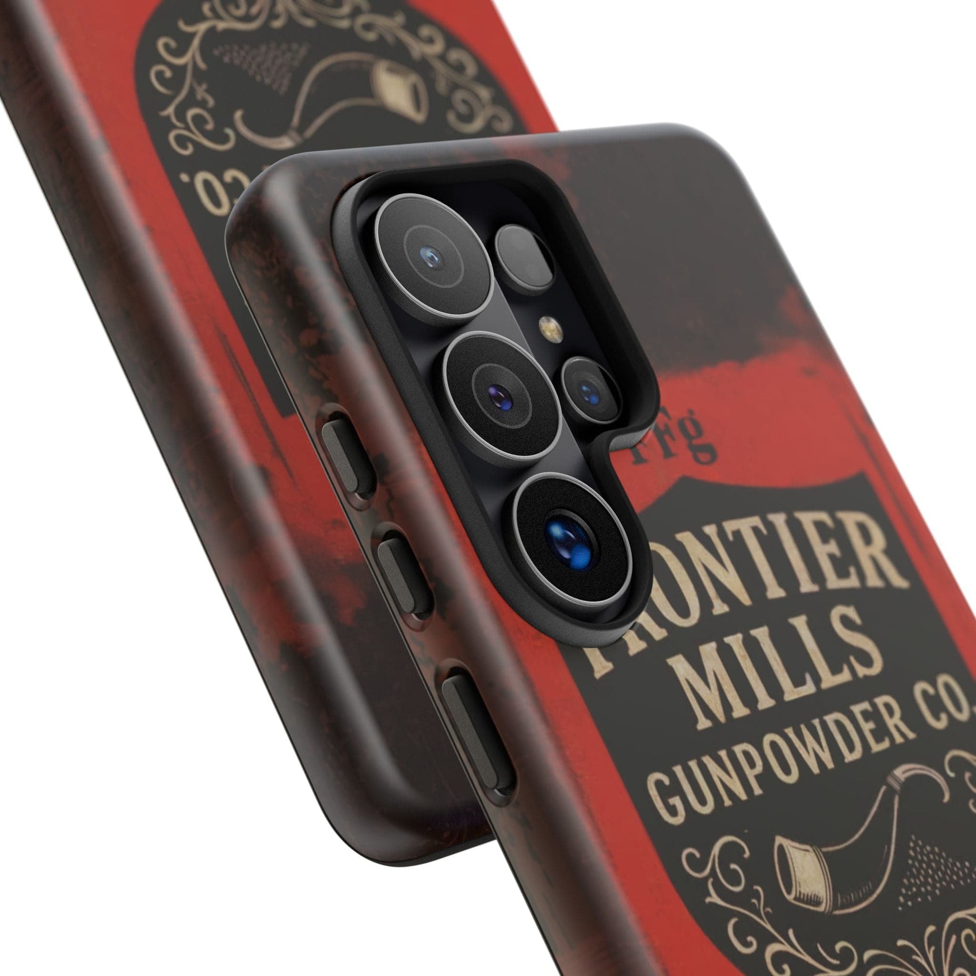 K-Factor Supply Co Frontier Mills Black Powder Tough Android Case