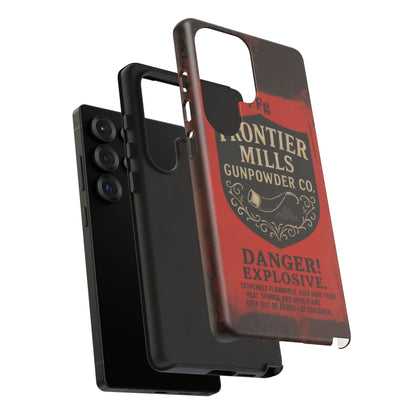 K-Factor Supply Co Frontier Mills Black Powder Tough Android Case