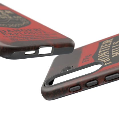 K-Factor Supply Co Frontier Mills Black Powder Tough Android Case