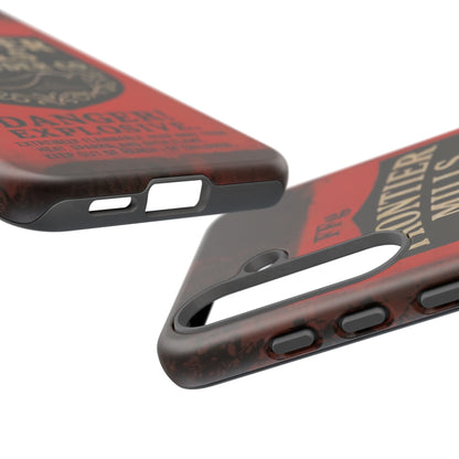 K-Factor Supply Co Frontier Mills Black Powder Tough Android Case