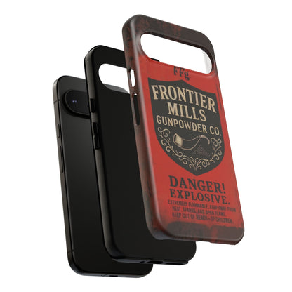 K-Factor Supply Co Frontier Mills Black Powder Tough Android Case
