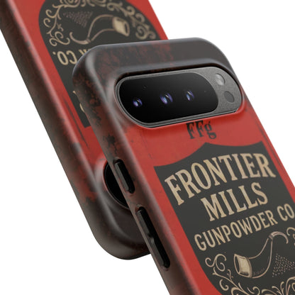 K-Factor Supply Co Frontier Mills Black Powder Tough Android Case