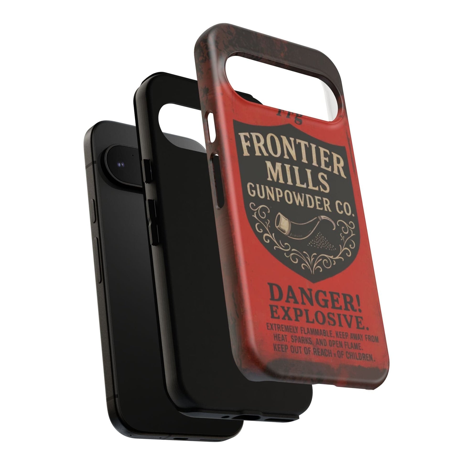 K-Factor Supply Co Frontier Mills Black Powder Tough Android Case
