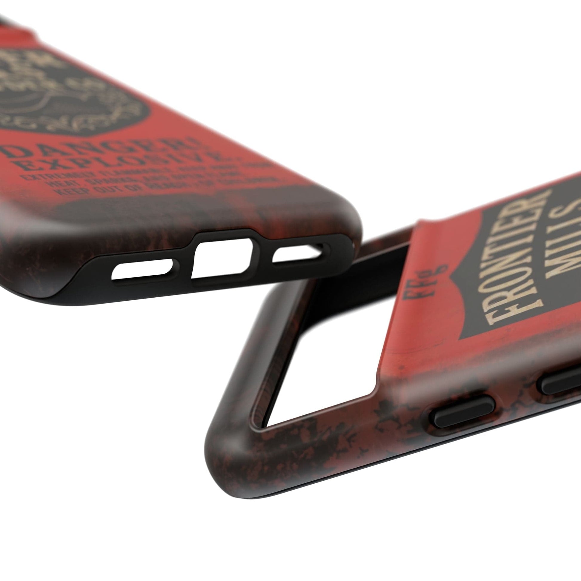 K-Factor Supply Co Frontier Mills Black Powder Tough Android Case