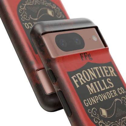 K-Factor Supply Co Frontier Mills Black Powder Tough Android Case