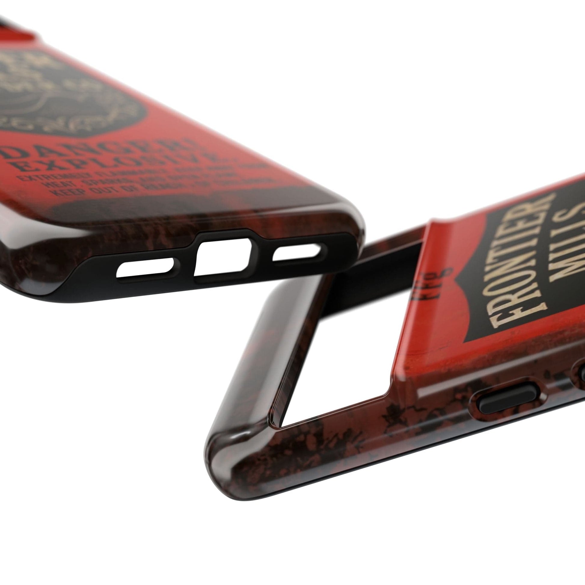K-Factor Supply Co Frontier Mills Black Powder Tough Android Case