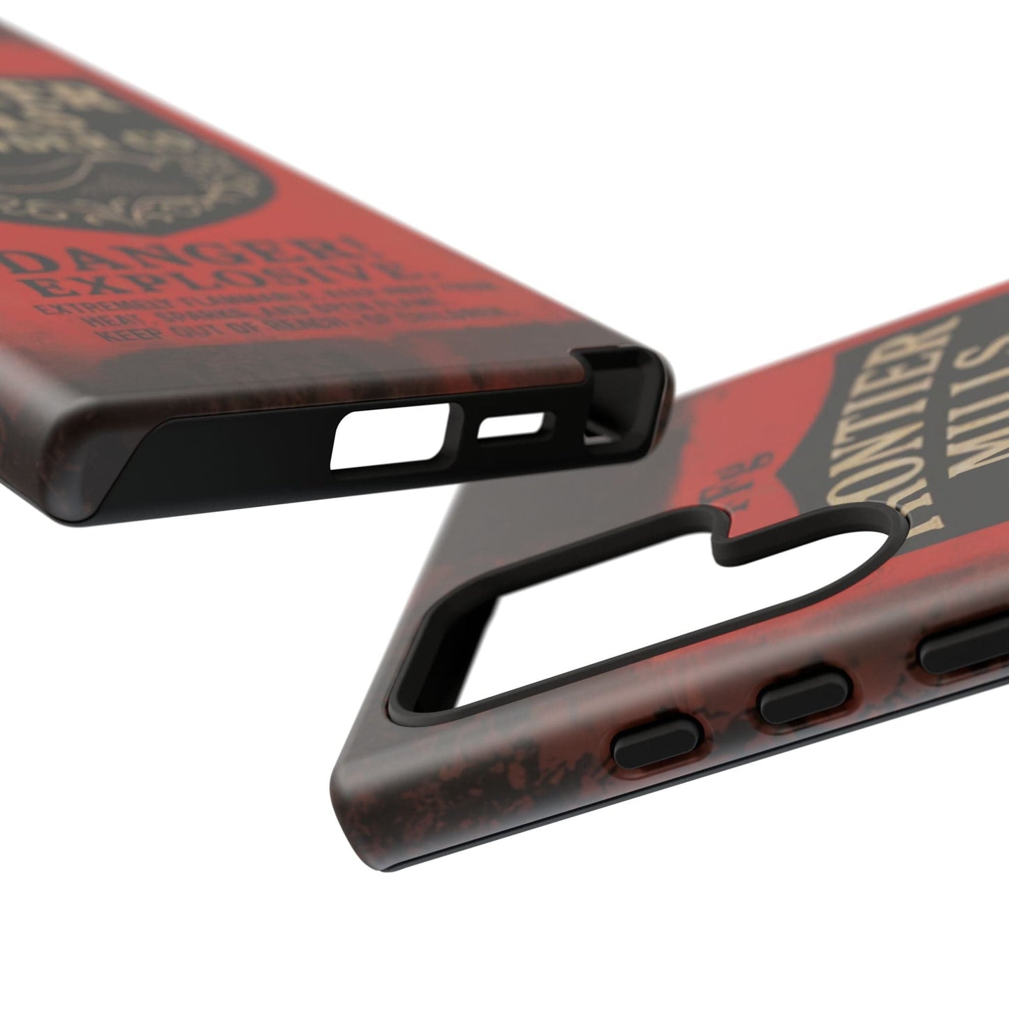 K-Factor Supply Co Frontier Mills Black Powder Tough Android Case